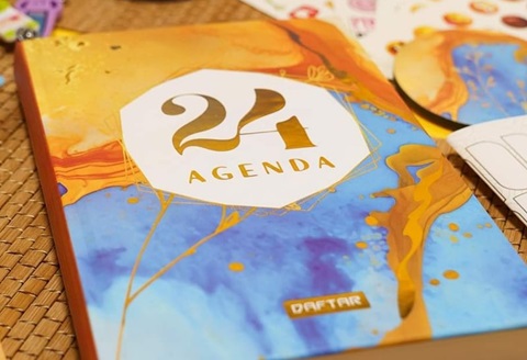Agenda 2024 - Marble Watercolor - G6
