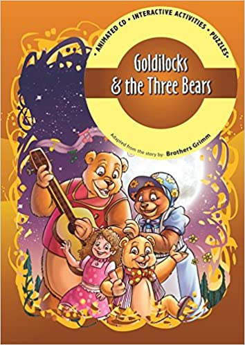 animated cd . Interactive activities . Puzzles - goldilocks and the three bears
