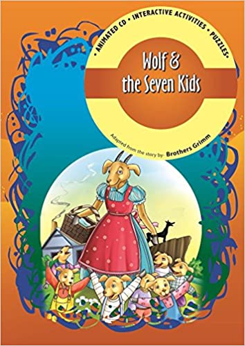 animated cd . Interactive activities . Puzzles - wolf and the seven kids