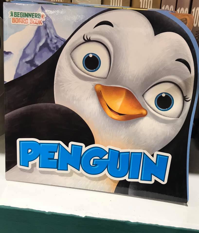 beginners board book - penguin