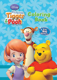 coloring book - tigger and pooh