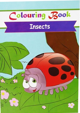 colouring book - insects