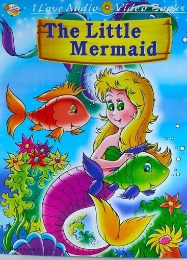 i love audio & video books - the little mermaid