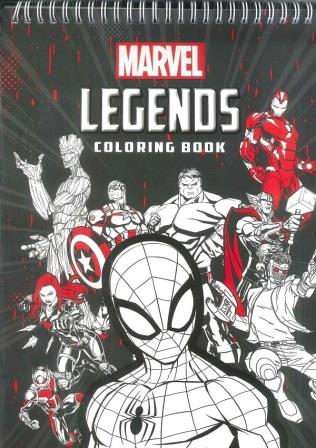 marvel legends coloring book سلك