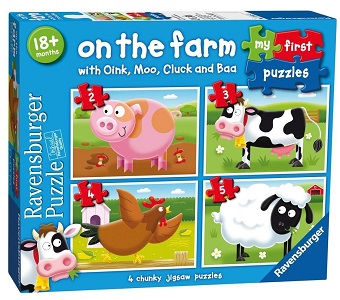 my first jigsaw puzzle - farm