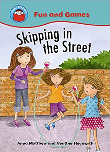 Skipping in the street