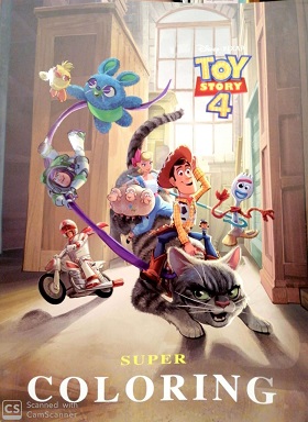 super coloring - toy story 4