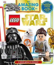 the amazing book of lego star war : with giant poster