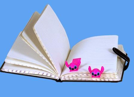 بوك مارك مجسم- سنفور بمبي