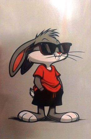 نوت بوك  Bugs Bunny With Sunglasses