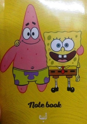 نوت بوك Sponge Bob