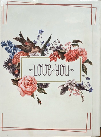 نوت بوك وسط سوفت مسطر  - Love you